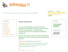 Tablet Screenshot of jodsensibel.info